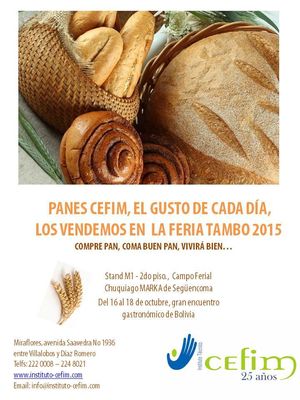 CEFIM en tambo 2015
